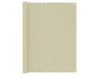 vidaXL Balkonscherm 120x500 cm oxford stof terracotta