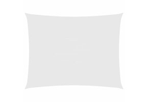 Rechthoekig Zonnescherm 2.5x3.5m Oxford Stof Wit - 39% Korting