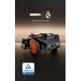Worx Landroid Vision Cloud WR306E 2WD Robotmaaier voor 600m² - Zwart