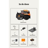Worx Landroid Vision Cloud WR306E 2WD Robotmaaier voor 600m² - Zwart