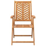 VidaXL Tuinstoelen 2x Verstelbaar Acaciahout 35% Korting