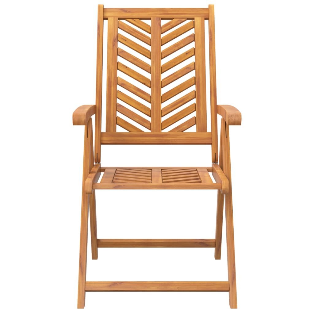 VidaXL Tuinstoelen 2x Verstelbaar Acaciahout 35% Korting