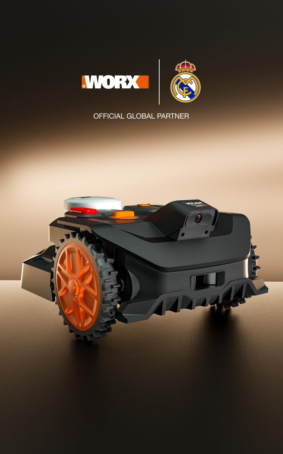 WORX Landroid Vision Cloud WR304E Robotmaaier - Zwart - Geschikt voor 400 m²