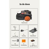 WORX Landroid Vision Cloud WR304E Robotmaaier - Zwart - Geschikt voor 400 m²