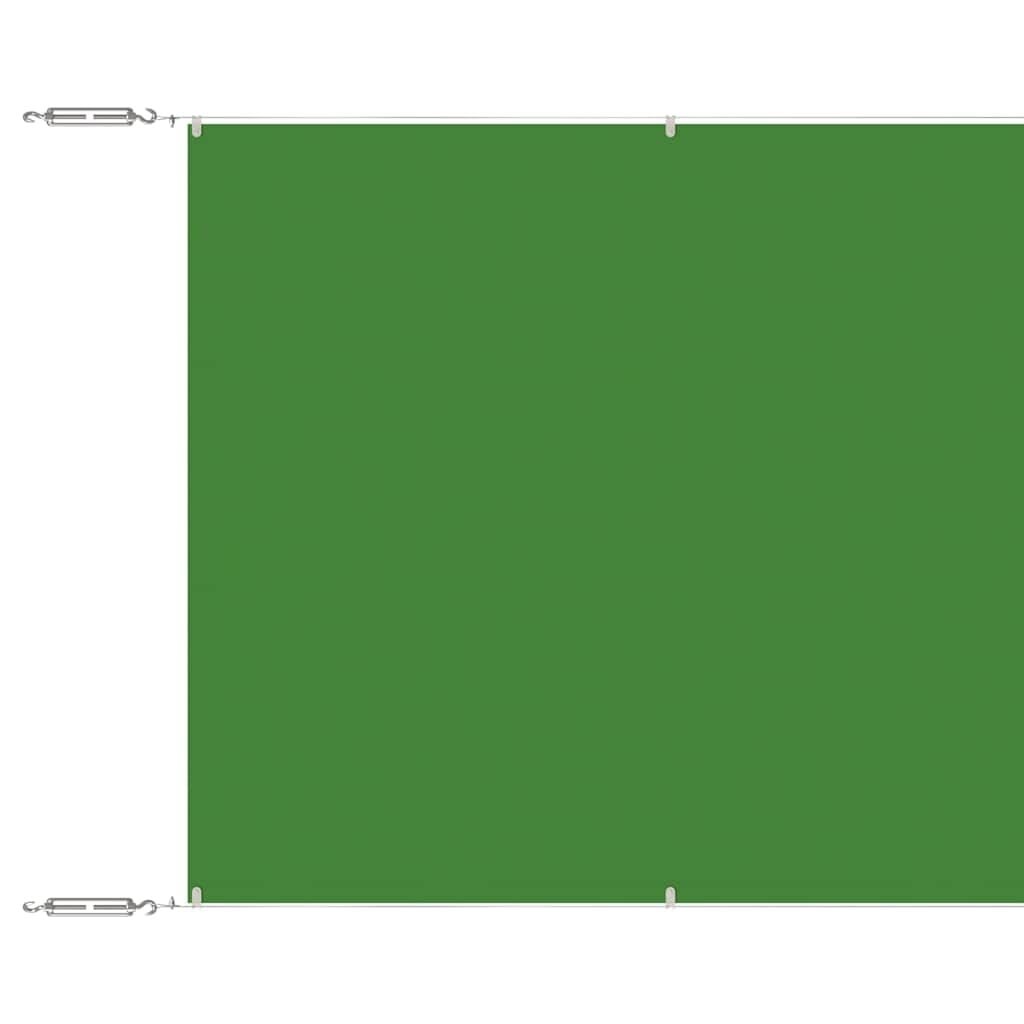 vidaXL Luifel verticaal 100x1000 cm oxford stof lichtgroen