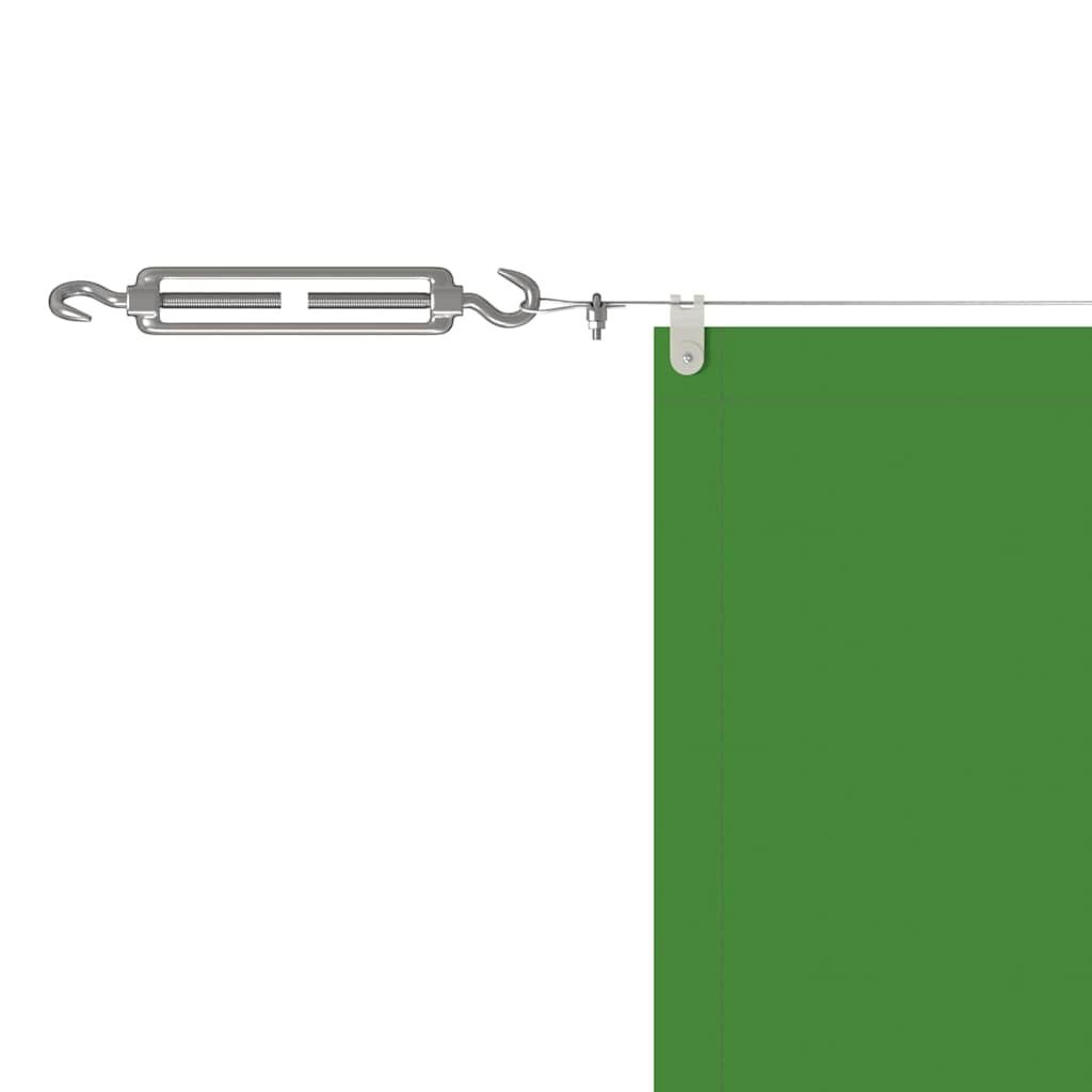 vidaXL Luifel verticaal 100x1000 cm oxford stof lichtgroen