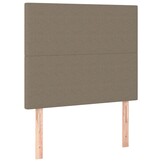 Hoofdborden Set Taupe Stof 80x5x78/88 cm - 57% Korting