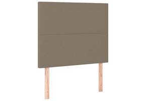 Hoofdborden Set Taupe Stof 80x5x78/88 cm - 57% Korting