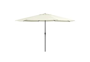Grote Parasol Zandwit 390cm - 34% Korting!