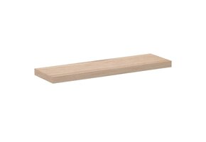 vidaXL Wandschap 80x23,5 cm Bewerkt Hout - 32% Korting