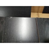 vidaXL Bureau met lade Zwart Eiken 145 x 100 x 76 cm Bewerkt hout