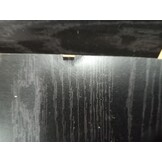 vidaXL Bureau met lade Zwart Eiken 145 x 100 x 76 cm Bewerkt hout