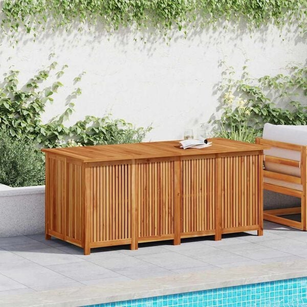 vidaXL Tuinbox 200x80x75 cm massief acaciahout