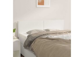 2x VidaXL Hoofdborden Wit Kunstleer 72x5x78/88 cm (33% Korting)