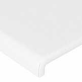 2x VidaXL Hoofdborden Wit Kunstleer 72x5x78/88 cm (33% Korting)