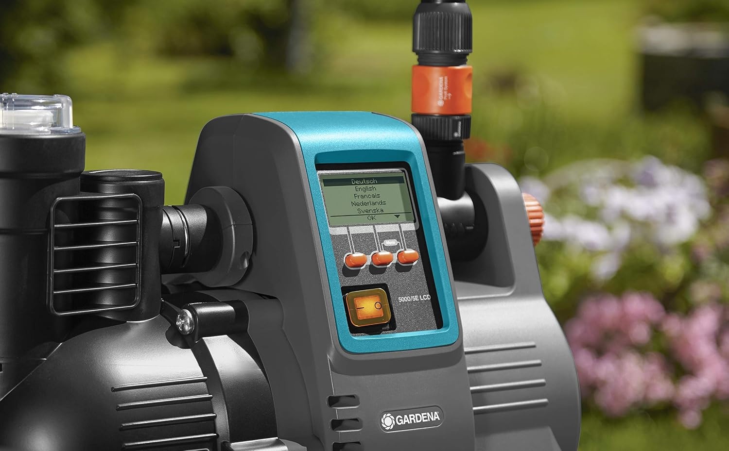 Gardena Hydrofoorpomp 5000/5E LCD Donkerblauw M - 35% Korting