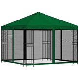 Groene Gazebo 3x3m met Zijwanden - 54% Korting!