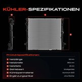 Frankberg Motorkoeler compatibel met X3 F97 G01 sDrive20i xDrive20i xDrive30i xDriveM40i 1.6L-3.0L 2017-2023 X4 F98 G02 xDrive20i xDrive30i 2.0L 2018-2023 Vervanging # 17118642742