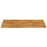 Tafelblad Massief Mangohout met Natuurlijke Rand 110x60 cm - 34% Korting