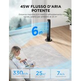 Midea Torenventilator 92cm Zwart - 34% Korting