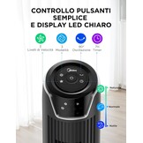 Midea Torenventilator 92cm Zwart - 34% Korting