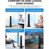 Midea Torenventilator 92cm Zwart - 34% Korting