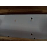 vidaXL Bedframe massief hout wit 140x200 cm