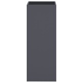 vidaXL Plantenbak 32x29x75 cm staal antracietkleurig