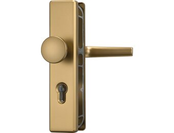 ABUS Deurbeveiliging KLS114 F1, met dubbelzijdige drukknop, aluminium, 21033
