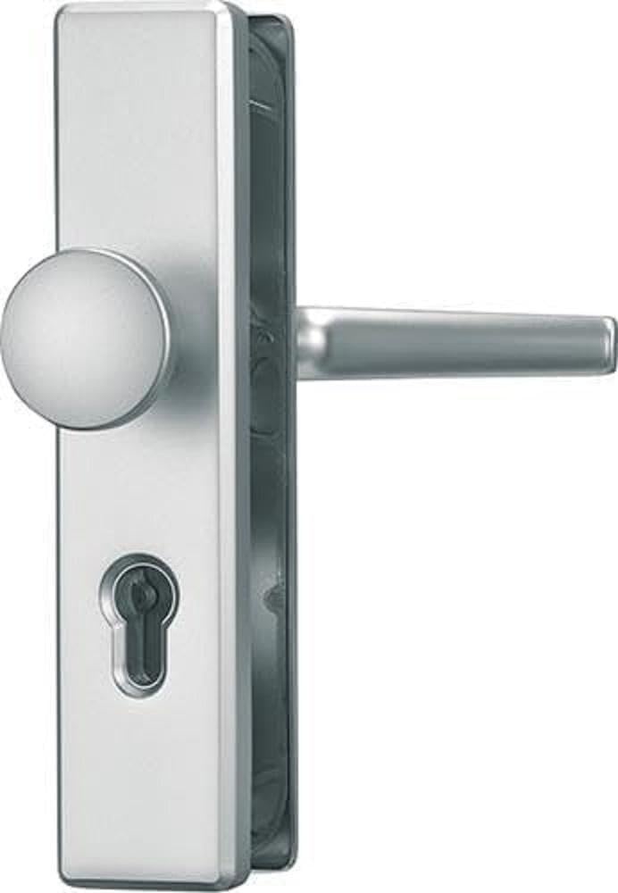 ABUS Deurbeveiliging KLS114 F1, met dubbelzijdige drukknop, aluminium, 21033