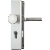 ABUS Deurbeveiliging KLS114 F1, met dubbelzijdige drukknop, aluminium, 21033