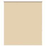 vidaXL Rolgordijn verduisterend 120x130 cm stofbreedte 116,6 cm beige
