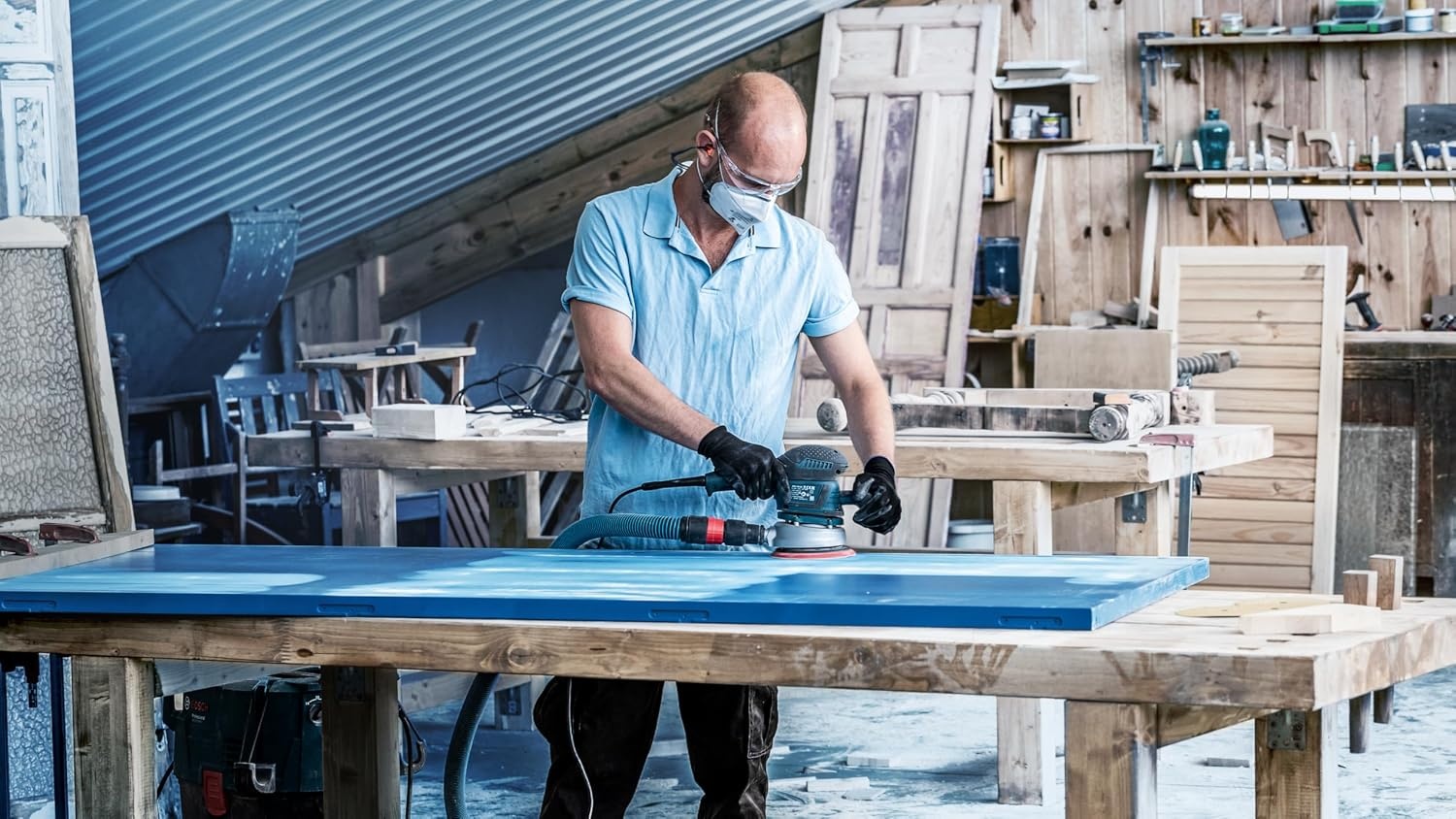 Bosch 5x EXPERT C470 schuurpapier met meerdere gaten
