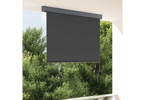 Buitenrolgordijn 140x250 cm Antraciet - 34% Korting