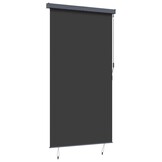 vidaXL Rolgordijn voor buiten 140x250 cm antraciet