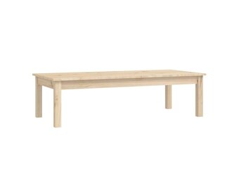 vidaXL Salontafel 110x50x30 cm massief grenenhout