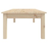 vidaXL Salontafel 110x50x30 cm massief grenenhout