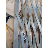 vidaXL Tuinlatwerk 180x100 cm massief vurenhout grijs