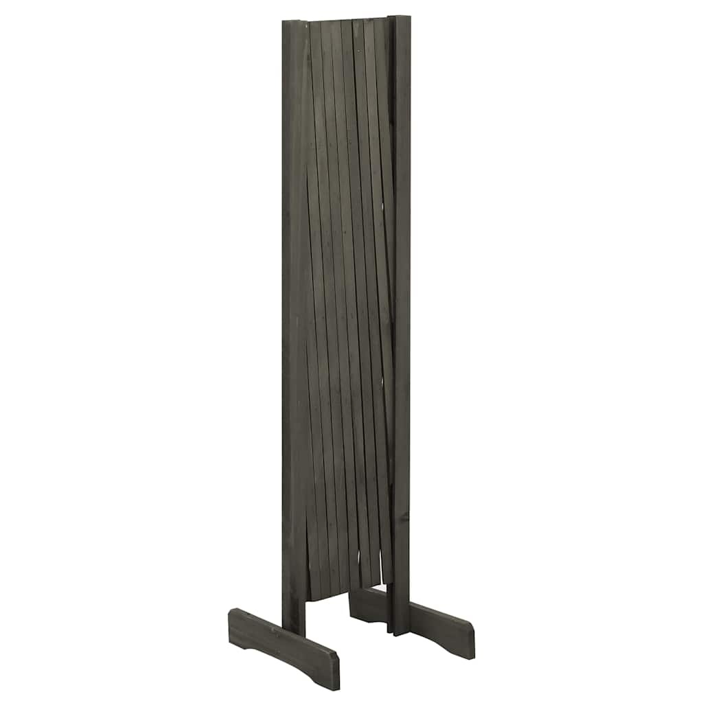 vidaXL Tuinlatwerk 180x100 cm massief vurenhout grijs