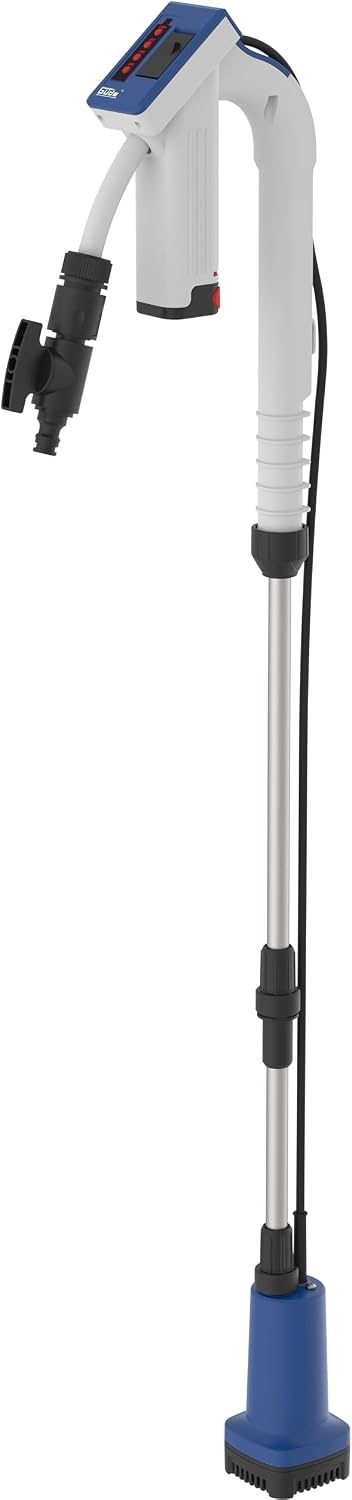 Güde Accu regentonpomp RFP 12-201-04 (12 V, 1500 l/h, test goed - zeer goed, droogloopbeveiliging, opvoerhoogte 11 m, max. korrelgrootte 0,5 mm, afsluitkraan, telescopische verstelling, incl. accu en