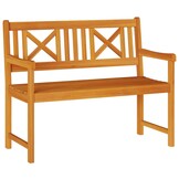 vidaXL Tuinbank 110 x 56 x 90 cm Massief Acaciahout Naturel