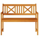 vidaXL Tuinbank 110 x 56 x 90 cm Massief Acaciahout Naturel