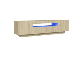 Tv-meubel met LED-verlichting 160cm - 34% Korting