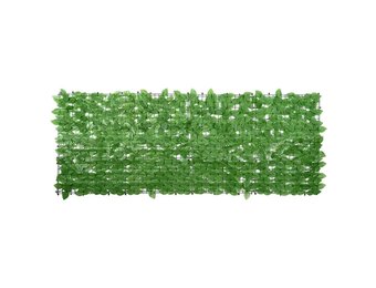 vidaXL Balkonscherm met groene bladeren 200x75 cm
