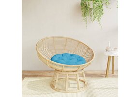 Rond Kussen Ø 60x11 cm Oxford Stof Lichtblauw - 31% Korting!