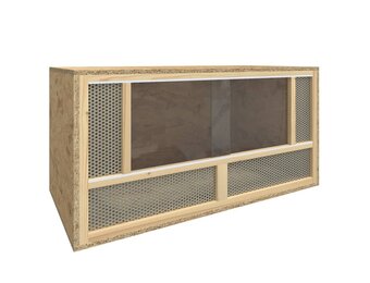vidaXL Terrarium 80x40x40 cm bewerkt hout