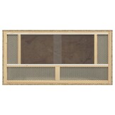 vidaXL Terrarium 80x40x40 cm bewerkt hout