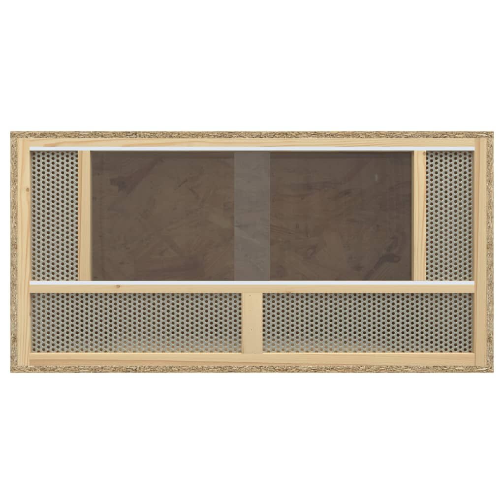 vidaXL Terrarium 80x40x40 cm bewerkt hout
