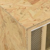 vidaXL Terrarium 80x40x40 cm bewerkt hout