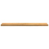 vidaXL Vensterbanken 2 st 140x25x2 cm massief eikenhout lichtbruin